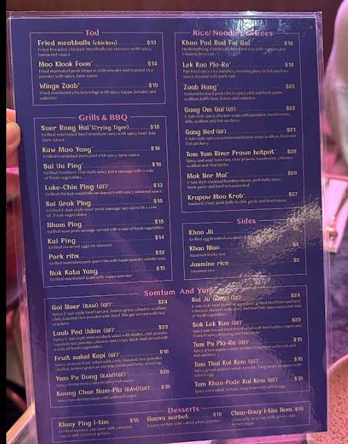 SAPPEISAN Restaurant Menu & Prices – Thai Cuisine NYC